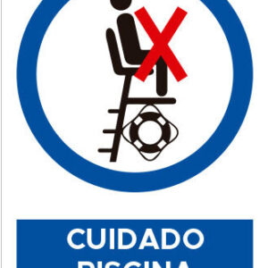 Cuidado Piscina Sin Salvavidas