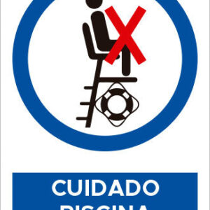 Cuidado Piscina Sin Salvavidas