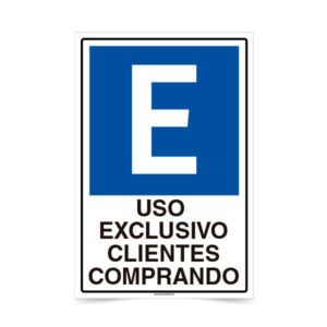 Estacionamiento Exclusivo Clientes Comprando