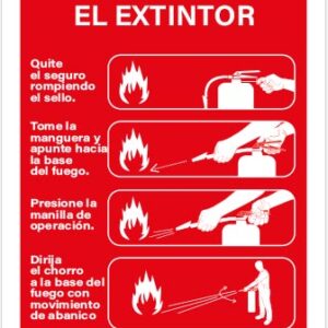 Modo de Operar Extintor