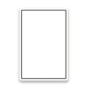 Señalética Vertical Blanca