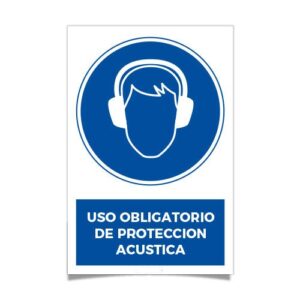 Uso Obligatorio de Protección Acústica