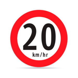 Velocidad Máxima 20km RR-1
